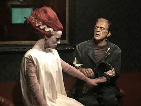 bride of frankenstein red hair